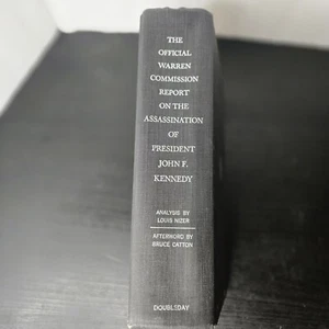 1964 First Edition Warren Commission Report on JFK Assassination HC Doubleday - Picture 1 of 8