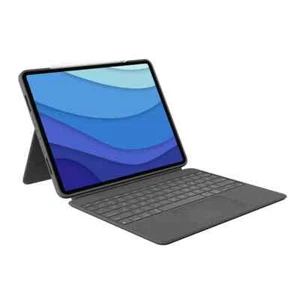 Logitech Combo Touch Für iPad Pro 5. / 6. Gen 12,9" Tastatur QWERTZ Trackpad - Bild 1 von 5