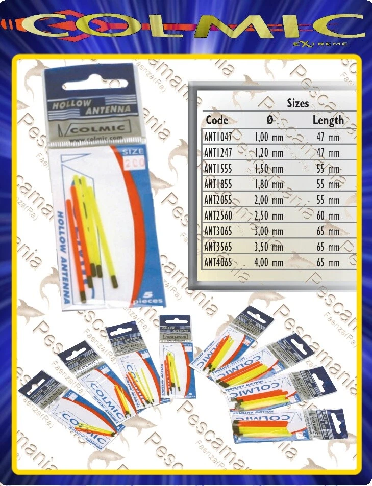 Antenne cave Colmic per galleggianti - astine - Imagen 1 de 1