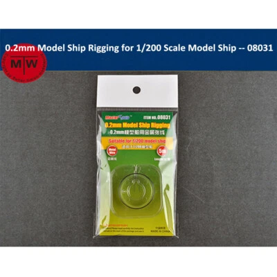 Master Tools 08031 08032 08033 0,2 mm/0,1 mm/0,05 mm Schiffsmodell Takelage 5 Meter - Bild 1 von 3