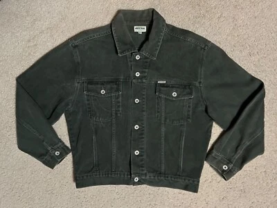 Chaqueta vaquera vintage GUESS MEDIANA para hombre HECHA EN EE. UU. abotonada 38807, década de 1990 Foto 1 de 4
