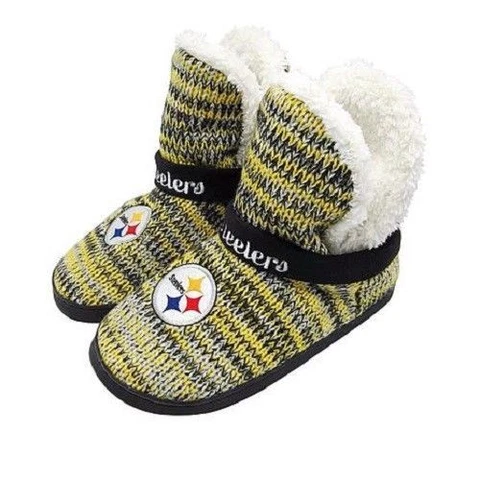 Pittsburgh Steelers Women's 2017 Peak Boot Slippers Cover