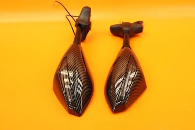 Espejos retrovisores de fibra de carbono Yamaha Yzf R1 1998-2003 Foto 1 de 4