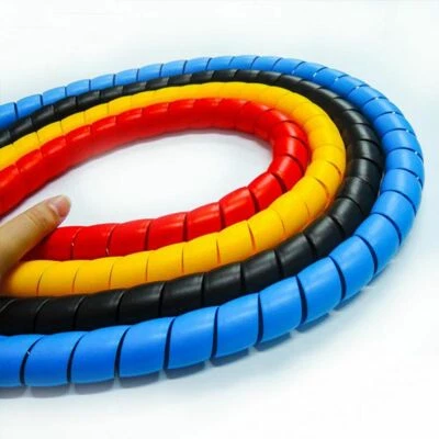 Colorful Wire Organizer Retardant Cable Sleeves Spiral Wire Casing Winding Pipe - Image 1 of 4