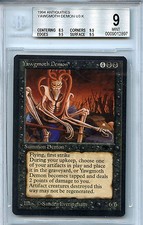 MTG Antiquities Yawgmoth Demon BGS 9.0 (9) Mint Card 2897 Magic WOTC