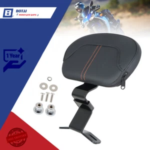 NEW Front Driver Rider Backrest Pad For Touring CVO Road Electra Glide 09-Up US - Picture 1 of 10