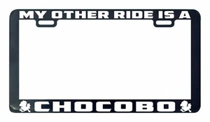 Chocobo My other ride is a Licencia Placa Marco Etiqueta - Imagen 1 de 5