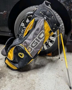 Rare Ogio Grom BUFFALO WILD WINGS BWWW BEER Stand Golf Carry Bag 8 Way Divider - Picture 1 of 13