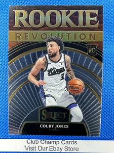 2023-24 #8 Colby Jones Panini Select Baloncesto Rookie Revolution Inserto RC - Imagen 1 de 2