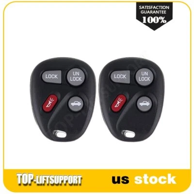 2 para Chevrolet Tahoe 1996 1997 1998 1999 mando a distancia inteligente coche llavero 4 botones Foto 1 de 4