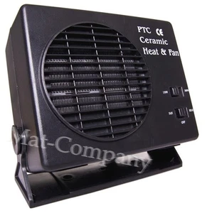 Calefactor ventilador 12V 300 vatios coche coche calefacción adicional calentador de cerámica - Imagen 1 de 5