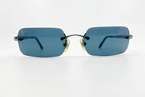 Ray-Ban RB3192 004/71 Sunglasses Silver Rimless Frames 53-17 3N 13431 - Picture 1 of 7