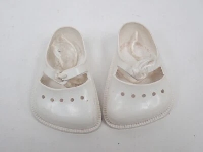 Ancienne paire de chaussures de  Baigneur / poupon / Convert - 50 - Nano Nani - Photo 1/4