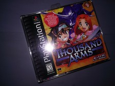 Rare CIB Sony Playstation PS1 PSX PSone Atlus JRPG Thousands Arms 