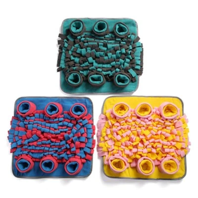 Schnüffelteppich Hunde Waschbar Rutschfest Intelligenzspielzeug Futtermatte 42cm - Bild 1 von 4