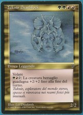 Tuknir Deathlock Legends (ITALIAN) PLD Red Green Rare CARD (250189) ABUGames