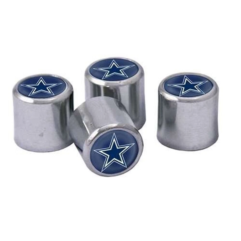 NFL Dallas Cowboys Wincraft Car Tire Valve Stem Covers Set of 4