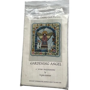 Osage County Quilt Factory PATTERN Garden Angel Wall Hanging  Uncut - Picture 1 of 9