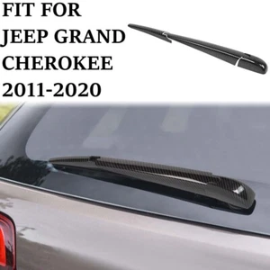 Chrome Rear Window Wiper Arm Blade Cover Trims Decor For Jeep Grand Cherokee 11+ - Picture 1 of 7