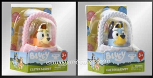 Bluey & Friends 2.5" Mini Easter Bunny Basket Stickers Bluey or Bingo Action - Picture 1 of 7