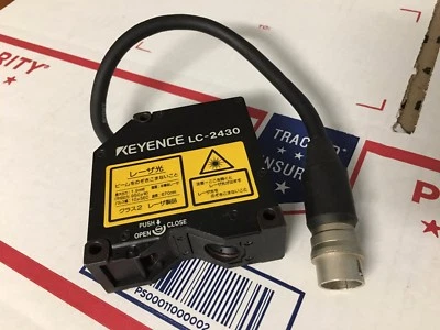 KEYENCE LC-2430 LASER MEASUREMENT SENSOR, WARRANTY - Image 1 of 4
