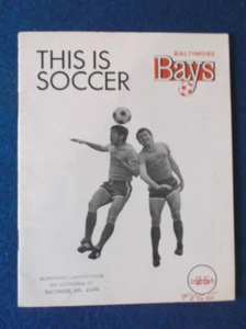 Baltimore Bays This is Soccer Booklet. 1960's American guide to football. - Picture 1 of 3