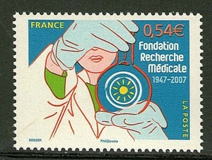 TIMBRE 4106 NEUF XX LUXE - FONDATION RECHERCHE MEDICALE - Imagen 1 de 1