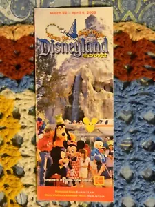Disneyland Today Karte und Informationen 22. März - 4. April 2002 - Bild 1 von 2