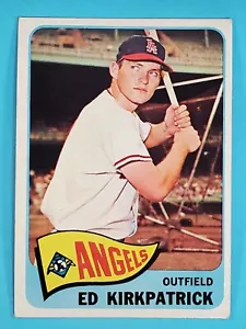 1965 Topps Ed Kirkpatrick Los Angeles Angels #393 EX ⚾ - Bild 1 von 8