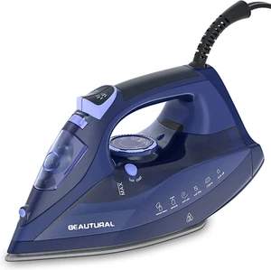 Steam Iron for Clothes with Precision Thermostat Dial, Ceramic Coated Soleplate, - Picture 1 of 11