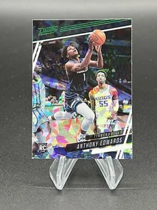 Anthony Edwards Rc GREEN CRACKED ICE PRIZM 2020-21 Panini NBA Prestige Fanatics! - Foto 1 di 2