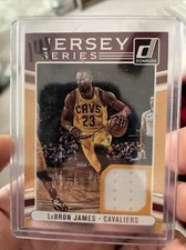 2016-17 Panini Donruss LeBron James Jersey Series Game Worn Jersey #40