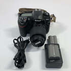 Nikon D200 10.2MP DSLR Camera 4713 Shutter Count with 55-200mm F3.5-5.6