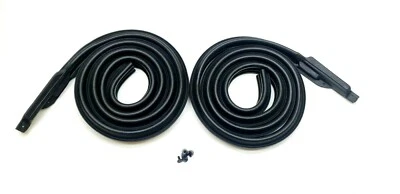 Riel de techo resistente al clima sello de goma Chevelle GM A 1968 carrocería 2 puertas techo rígido  Foto 1 de 4