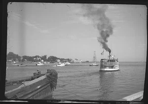 Dampfschiff SABINO, STONINGTON MYSTIC CT ? Connecticut Foto Negativ 14 - Bild 1 von 2