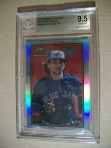 BO BICHETTE 2019 Bowman Chrome 30th An. Refractor BGS GEM MINT 9.5 Blue Jays - Picture 1 of 1