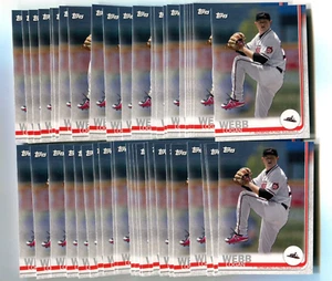 (47) 2019 Topps Pro Debut Logan Webb Lot #70 - Flying Squirrels / S.F. Giants!!! - Picture 1 of 1