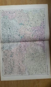 London and wider area. Original Victorian map 1897. - Picture 1 of 3