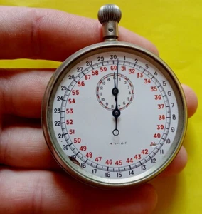 Swiss Vintage Pocket Timer.For parts. - Picture 1 of 20