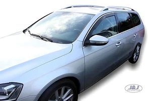 Juego de 2 piezas de deflectores de viento para VW Passat B6 / B7 2005-2015 tintado Heko - Imagen 1 de 6