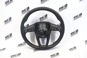 Audi A4 8W 35 TFSI Black Multifunctional Leather Steering Wheel 8W0419091 - Picture 1 of 10