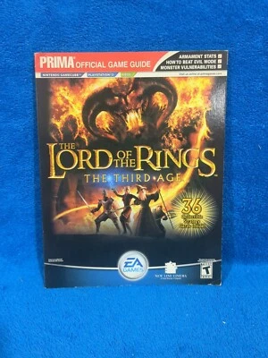 LORD OF THE RINGS: THIRD AGE, Video Game Stratergy Guide pb Book BY Prima 2004 - Image 1 of 2