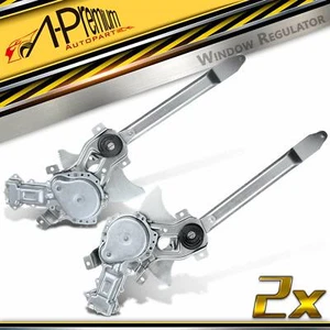 2x Regulador de ventana eléctrica frontal con motor para Chevrolet S10 Blazer GMC Jimmy - Imagen 1 de 8