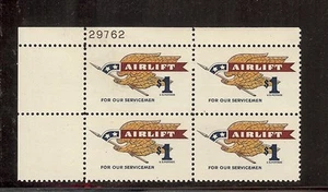 Mint Gem PB4 -#1341 Airlift XF/ NH. SCV=$8.50 - Picture 1 of 1
