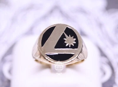 Super Heros Flight Ring Legion of Super Heroes Brass Ring Super Heroes BRASS - Image 1 of 4