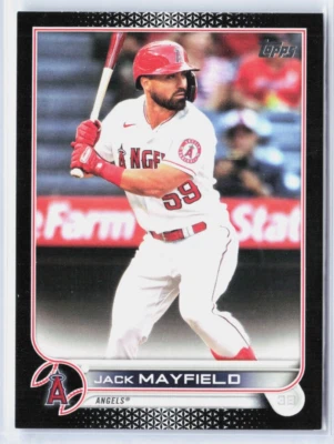 2023 Topps Series 2 Jack Mayfield Black /71 - Image 1 of 2