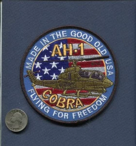 AH-1 COBRA US ARMY Aviation USMC HMLA Attack Helicopter Squadron Company Patch - Bild 1 von 1