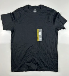 Member's Mark Men's Essential Crew Short Sleeve Tee T-Shirt Black Medium - Picture 1 of 4