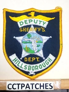 HILLSBOROUGH COUNTY, FLORIDA SHERIFF DEPT SHOULDER PATCH FL - Picture 1 of 2