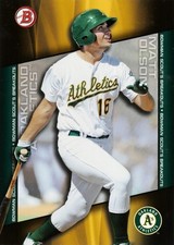 Matt Olson 2014 Bowman Draft Scout's Breakouts #BSB-MO Oakland Athletics